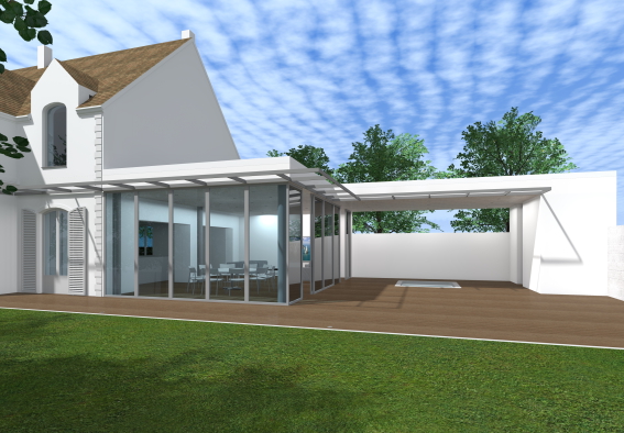 Extension Osny Dragan Architecture, Paris, France, 2015